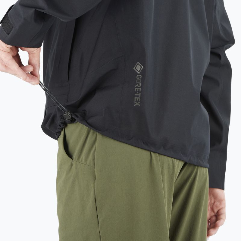 Kurtka softshell męska Salomon Outline 3l GTX deep black 8