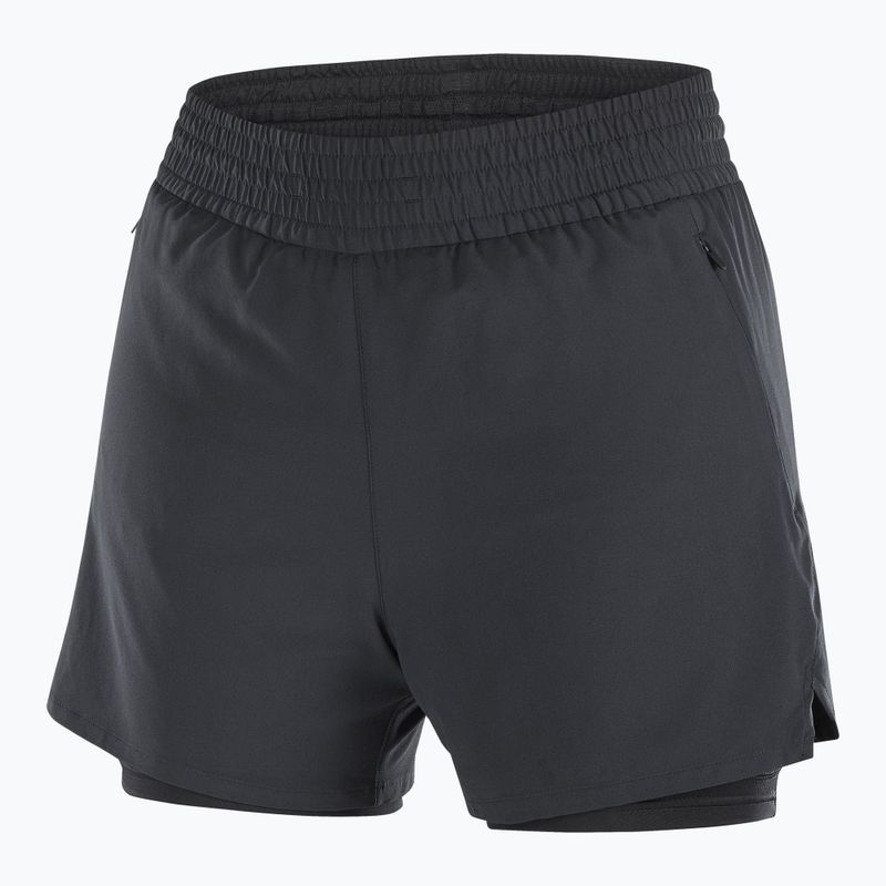 Spodenki do biegania damskie Salomon SHAKEout Core 2IN1 4" deep black 6
