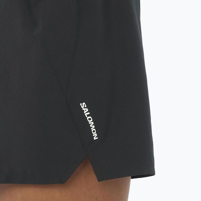 Spodenki do biegania damskie Salomon SHAKEout Easy 4" deep black 5