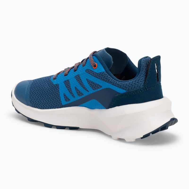 Buty turystyczne dziecięce Salomon Patrol dark blue/french blue/white 3