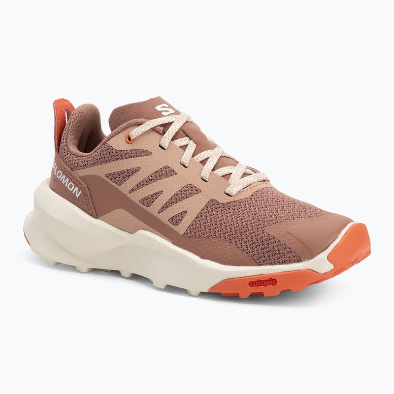 Buty turystyczne dziecięce Salomon Patrol burlwood/vanilla ice/emberglow