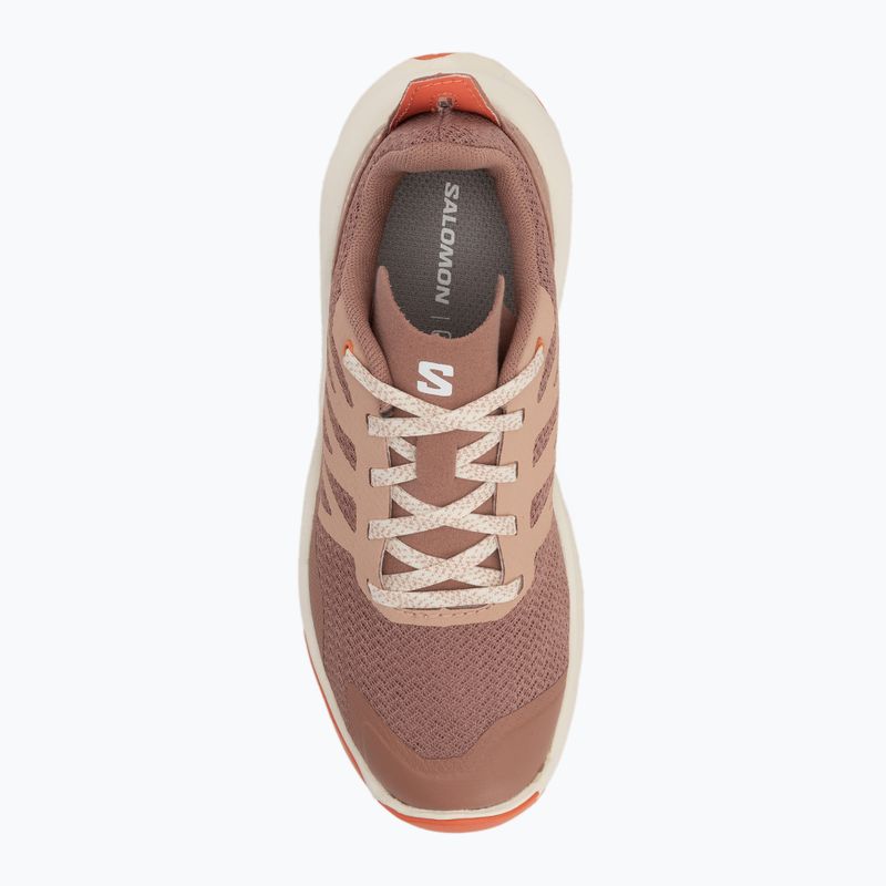 Buty turystyczne dziecięce Salomon Patrol burlwood/vanilla ice/emberglow 5