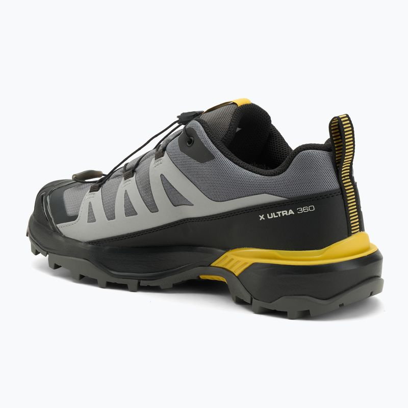 Buty trekkingowe męskie Salomon X Ultra 360 GTX castlerock/black/spicy mustard 3