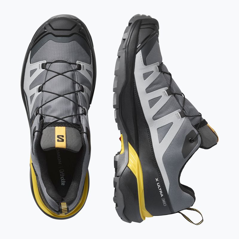 Buty trekkingowe męskie Salomon X Ultra 360 GTX castlerock/black/spicy mustard 12