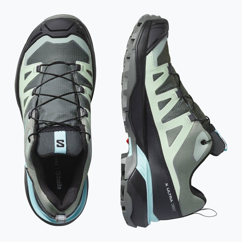 Buty trekkingowe damskie Salomon X Ultra 360 GTX Sedona sage/black/sea foam 6