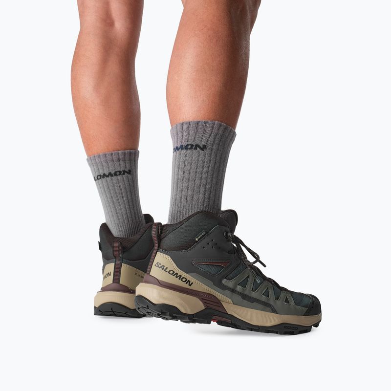 Buty trekkingowe męskie Salomon X Ultra 360 MID GTX phantom/desert tan 7