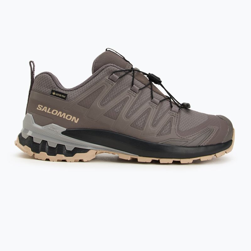 Buty do biegania damskie Salomon XA Pro 3D V9 GTX plum kitten/black/gul 2