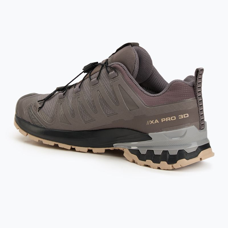 Buty do biegania damskie Salomon XA Pro 3D V9 GTX plum kitten/black/gul 3