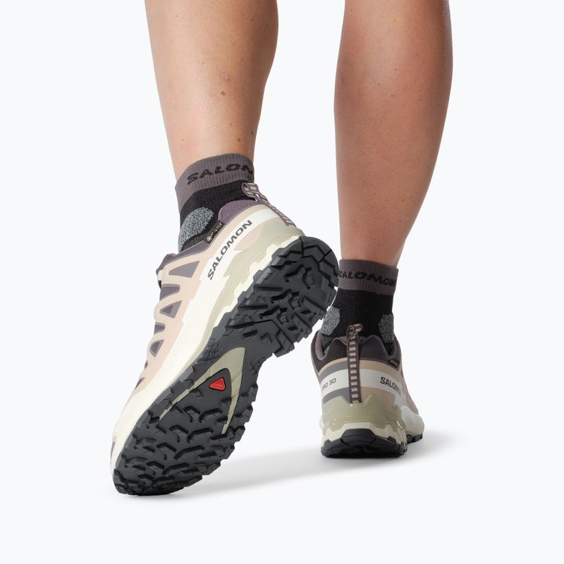 Buty do biegania damskie Salomon XA Pro 3D V9 GTX nine iron/oxford tan 7
