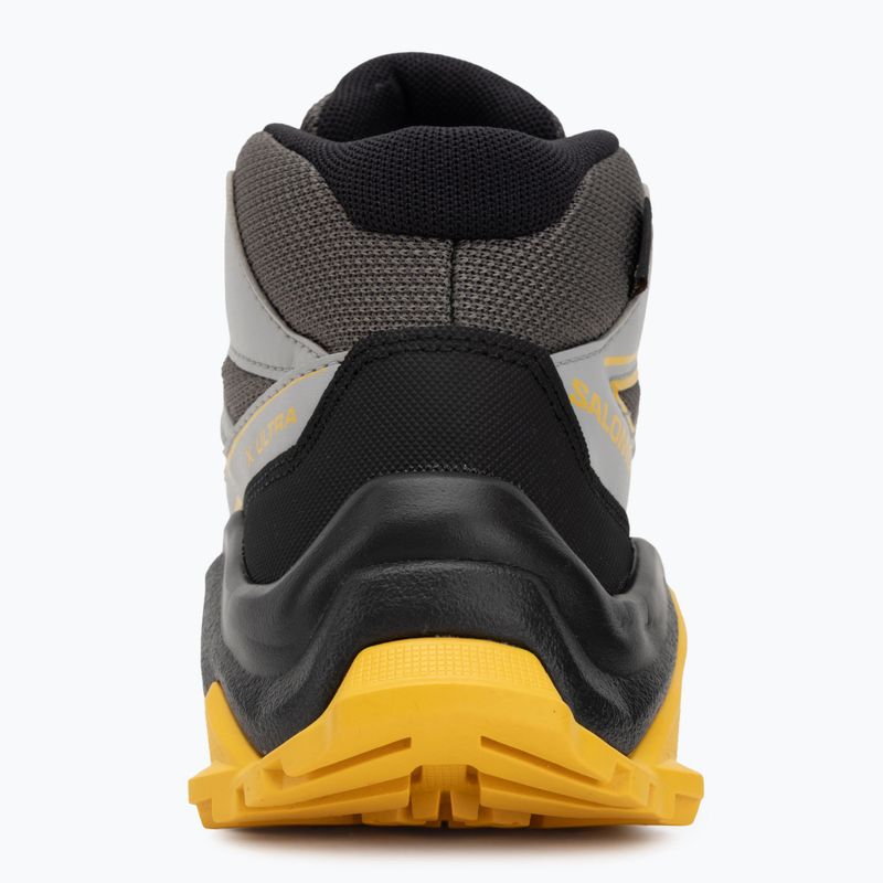 Buty trekkingowe dziecięce Salomon X Ultra Mid GTX castlerock/black/spicy/mustard 6