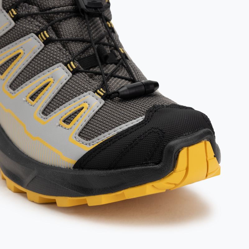 Buty trekkingowe dziecięce Salomon X Ultra Mid GTX castlerock/black/spicy/mustard 7