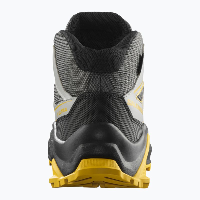 Buty trekkingowe dziecięce Salomon X Ultra Mid GTX castlerock/black/spicy/mustard 10