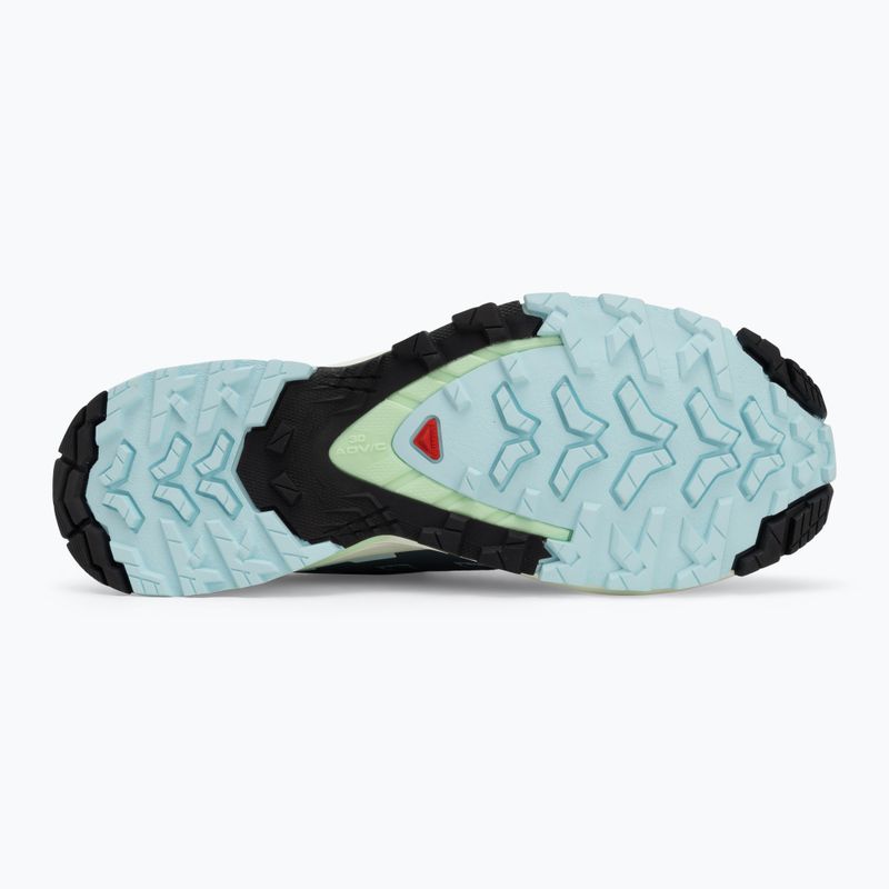 Buty do biegania damskie Salomon XA Pro 3D V9 turbulence/iced aqua/patina green 4