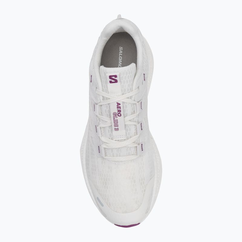 Buty do biegania męskie Salomon Aero Glide 3 white/white/willowherb 5