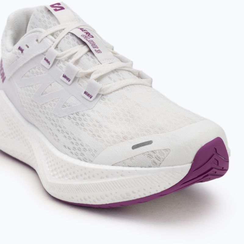 Buty do biegania męskie Salomon Aero Glide 3 white/white/willowherb 7