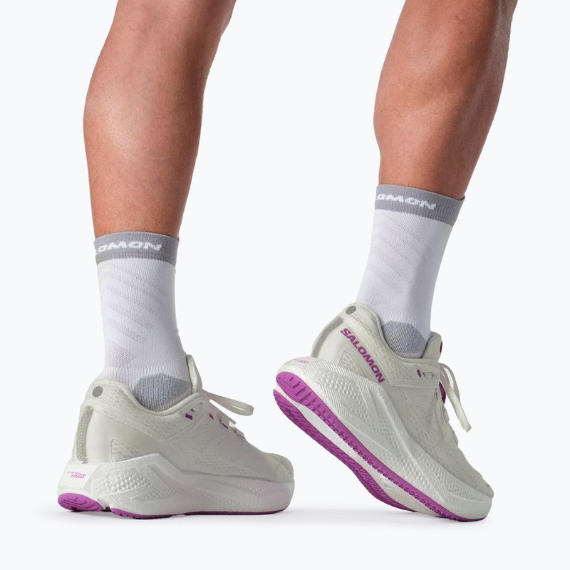 Buty do biegania męskie Salomon Aero Glide 3 white/white/willowherb 5