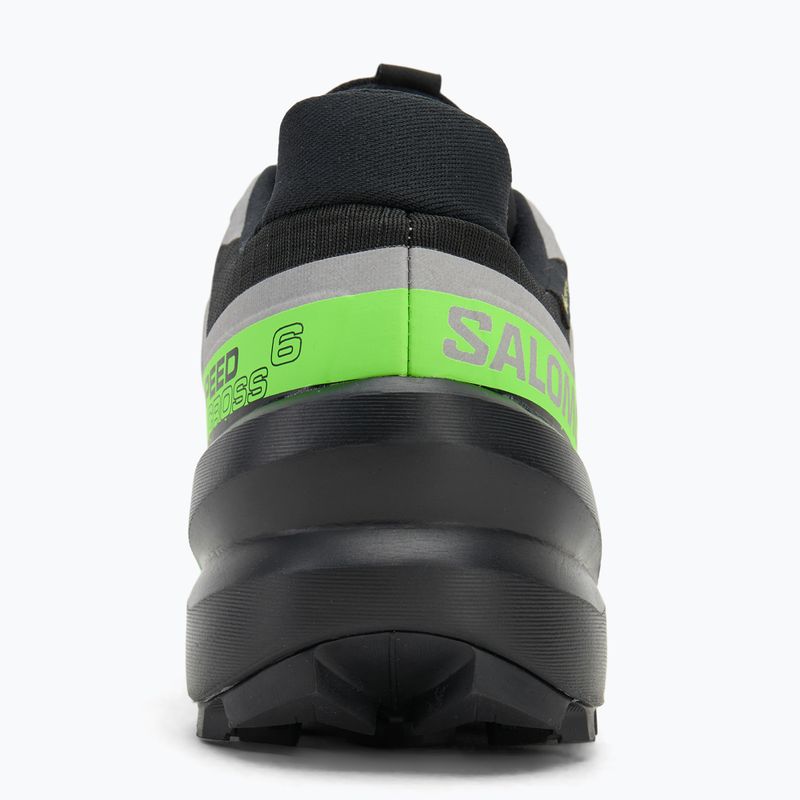 Buty do biegania męskie Salomon Speedcross 6 GTX black/alloy/green gecko 6