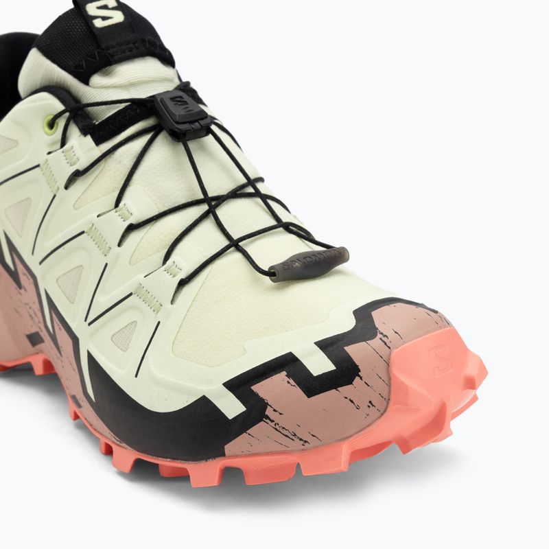 Buty do biegania damskie Salomon Speedcross 6 GTX lime cream/mahogany rose/black 7
