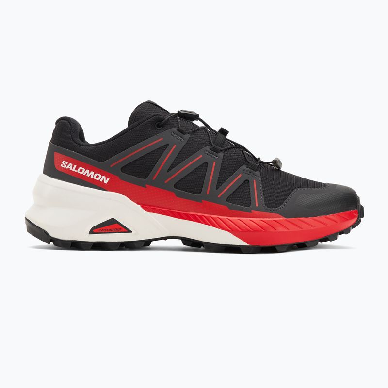 Buty do biegania męskie Salomon Speedcross Peak black/asphalt/fiery red 2