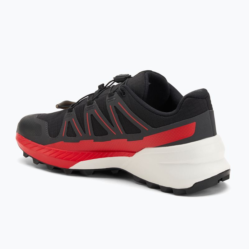 Buty do biegania męskie Salomon Speedcross Peak black/asphalt/fiery red 3