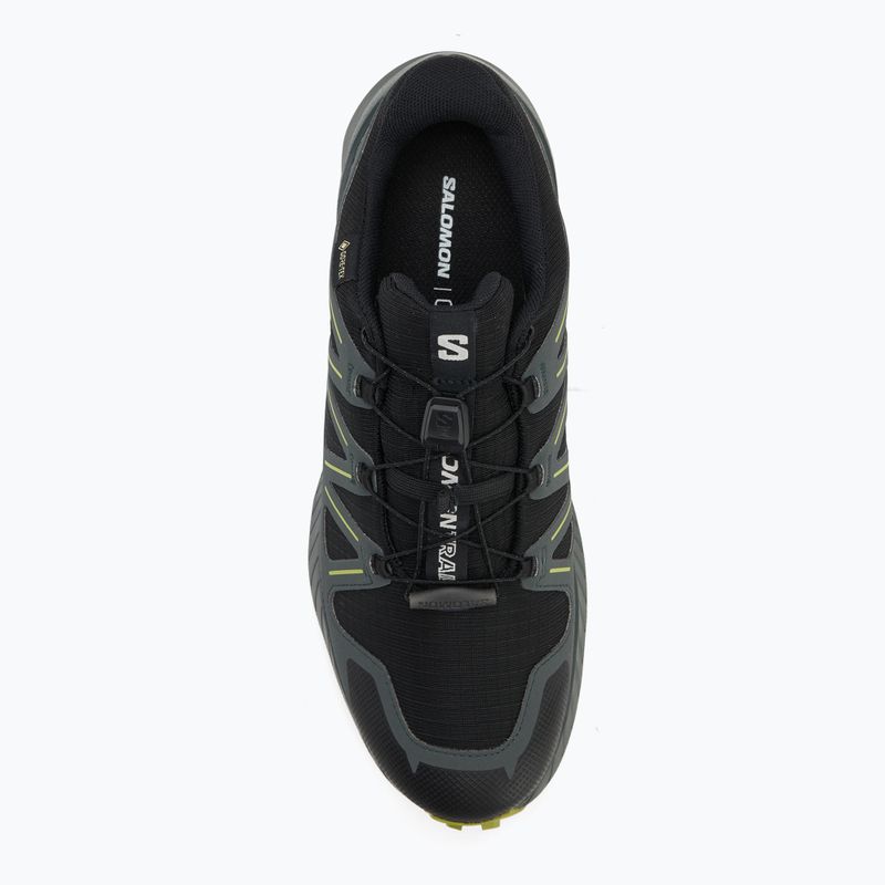 Buty do biegania męskie Salomon Speedcross Peak GTX black/urban chic/dark citron 5