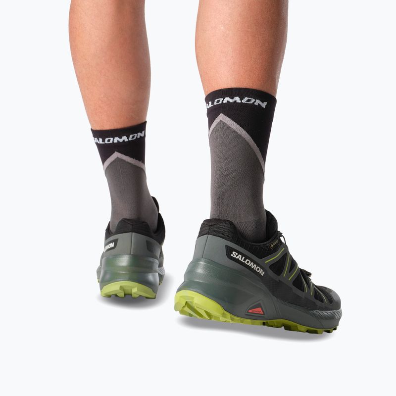 Buty do biegania męskie Salomon Speedcross Peak GTX black/urban chic/dark citron 10