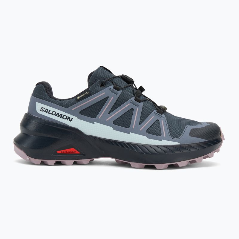Buty do biegania damskie Salomon Speedcross Peak GTX blue nights/grisaille/nirvana 2