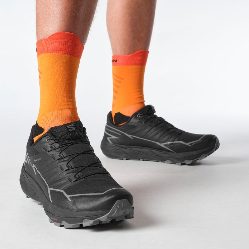 Buty do biegania męskie Salomon Thundercross GTX black/pewter 3