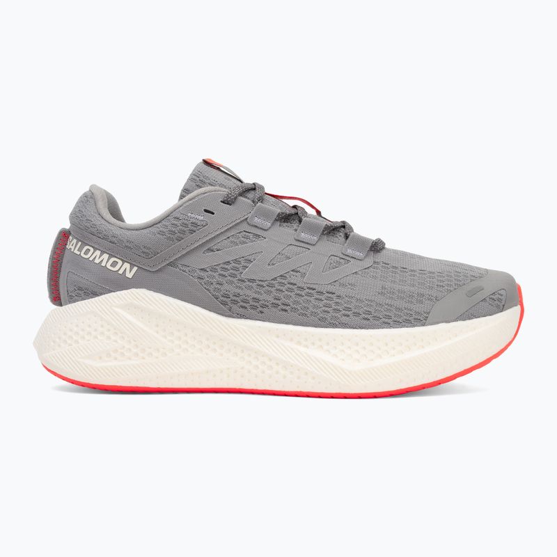Buty do biegania męskie Salomon Aero Glide 3 alloy/vanilla ice/neon flame 2