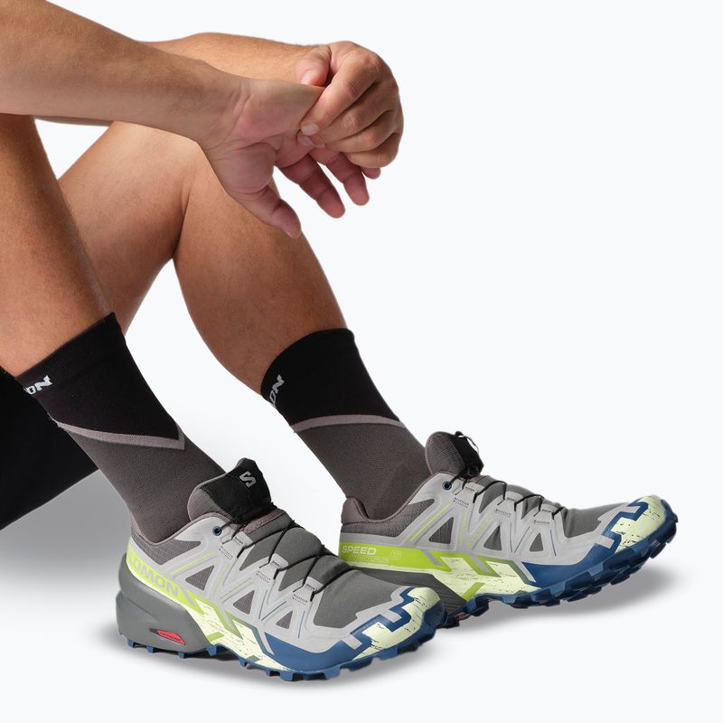 Buty do biegania męskie Salomon Speedcross 6 castlerock/lime cream/poseidon 7