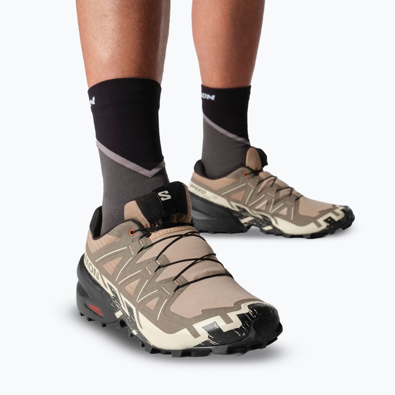 Buty do biegania męskie Salomon Speedcross 6 natural/black/almond milk 7