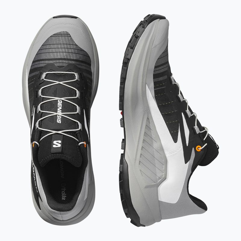 Buty do biegania męskie Salomon Genesis black/alloy/turmeric 13