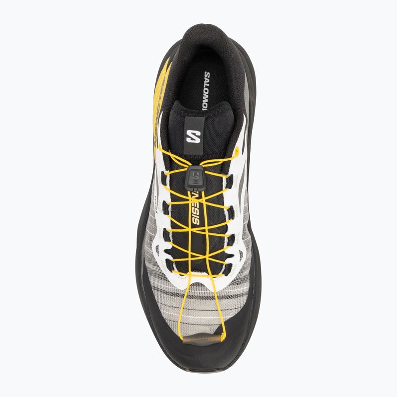 Buty do biegania męskie Salomon Genesis black/white/lemon 5