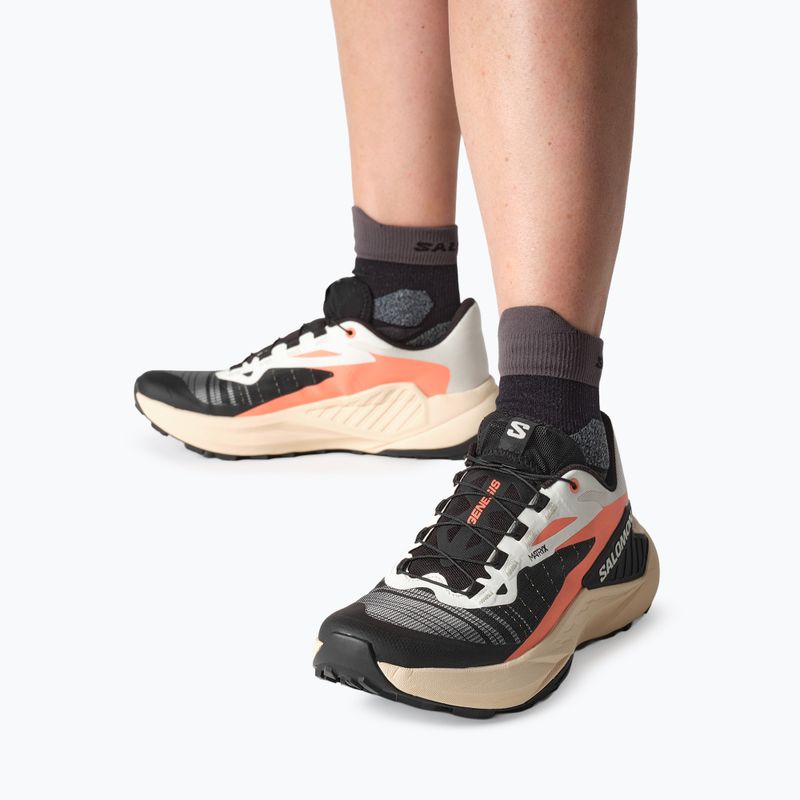 Buty do biegania damskie Salomon Genesis coral/tender/black 7