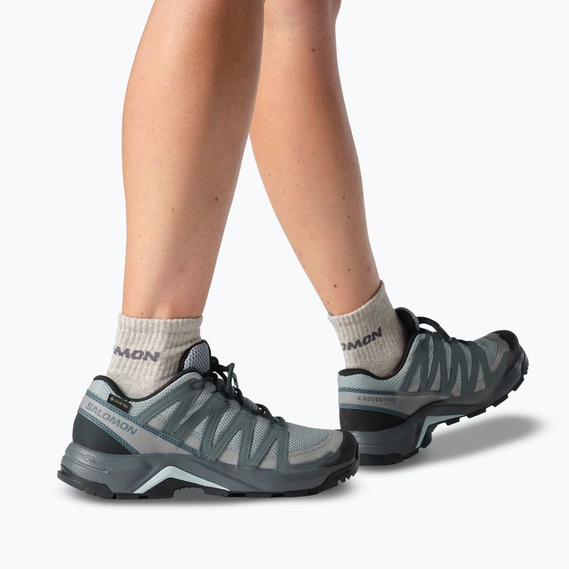 Buty trekkingowe damskie Salomon X-Adventure Recon Waterproof mnment/turbu 8