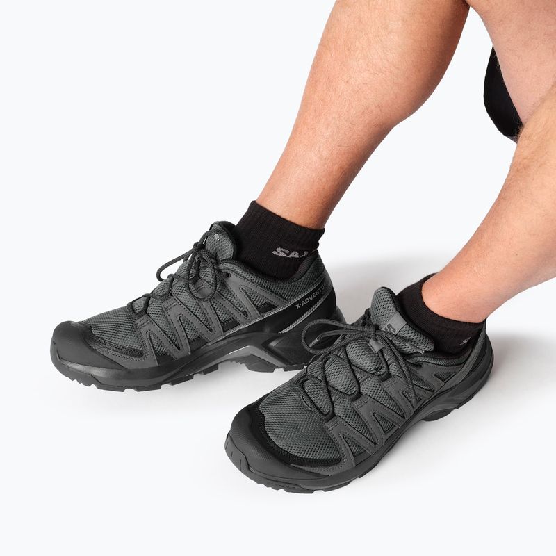 Buty trekkingowe męskie Salomon X-Adventure Recon Waterproof asphalt/castlerock 7