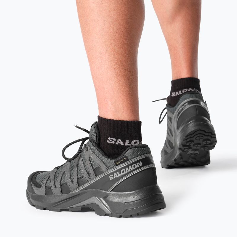 Buty trekkingowe męskie Salomon X-Adventure Recon Waterproof asphalt/castlerock 8