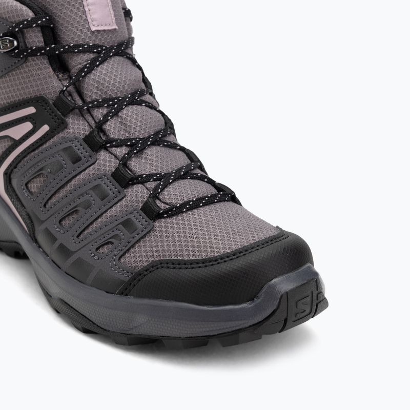 Buty trekkingowe damskie Salomon Extegra GTX Mid henna/run raisin/mahogany rose 7