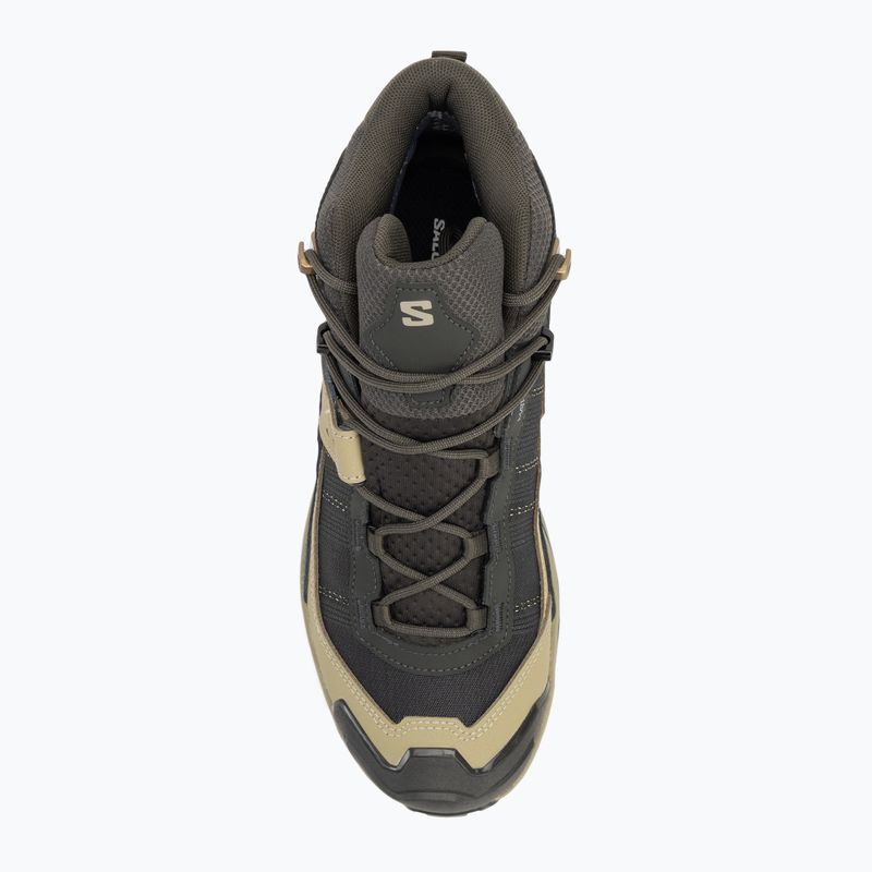 Buty trekkingowe męskie Salomon X Ultra 5 MID GTX peat/gray green/blue nights 5
