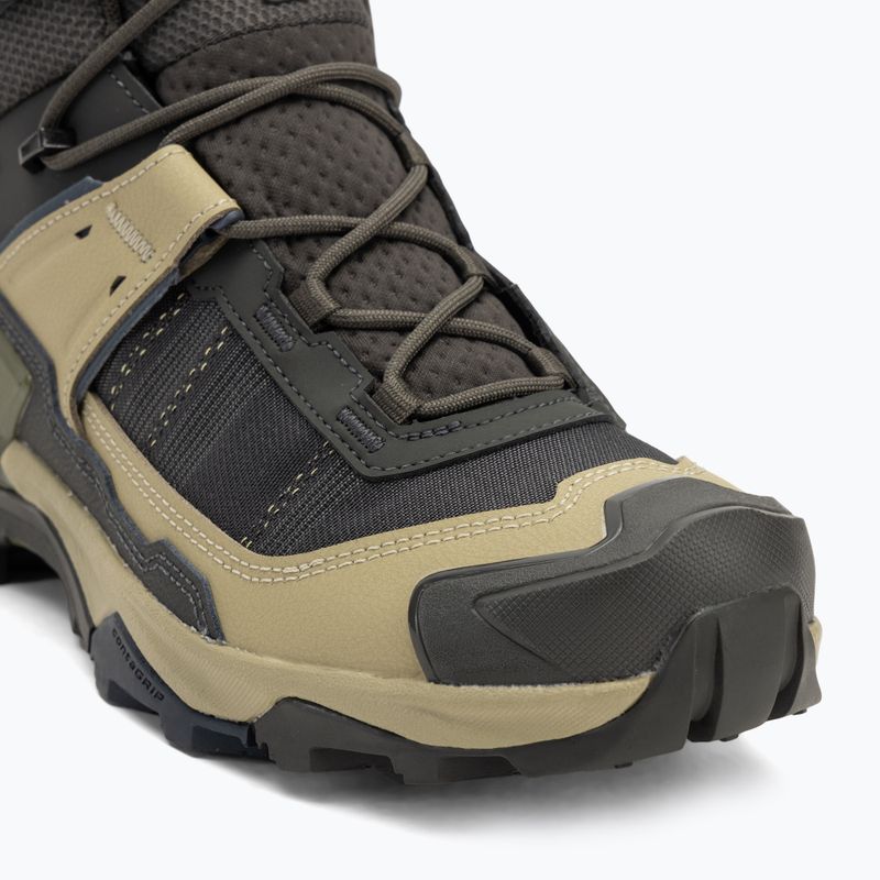Buty trekkingowe męskie Salomon X Ultra 5 MID GTX peat/gray green/blue nights 7