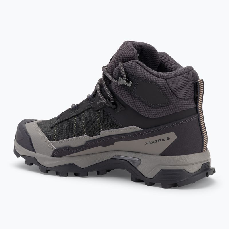 Buty trekkingowe damskie Salomon X Ultra 5 MID GTX nine iron/gull/soft clay 3