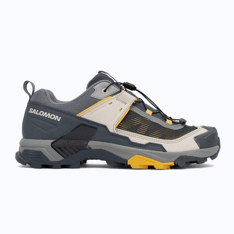 Buty trekkingowe męskie Salomon X Ultra 5 monument/turbul/spicy mustard 2