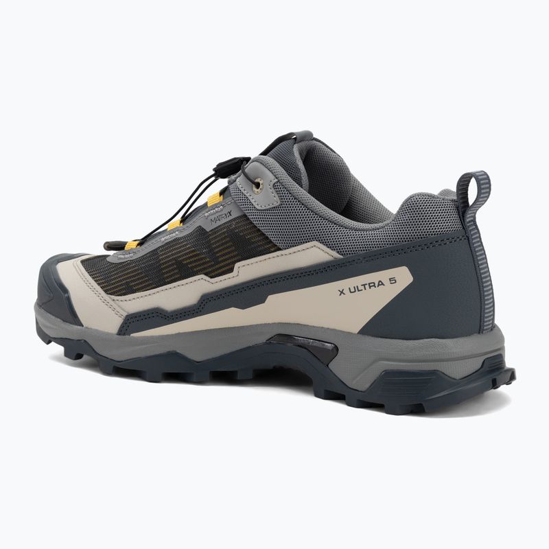 Buty trekkingowe męskie Salomon X Ultra 5 monument/turbul/spicy mustard 3