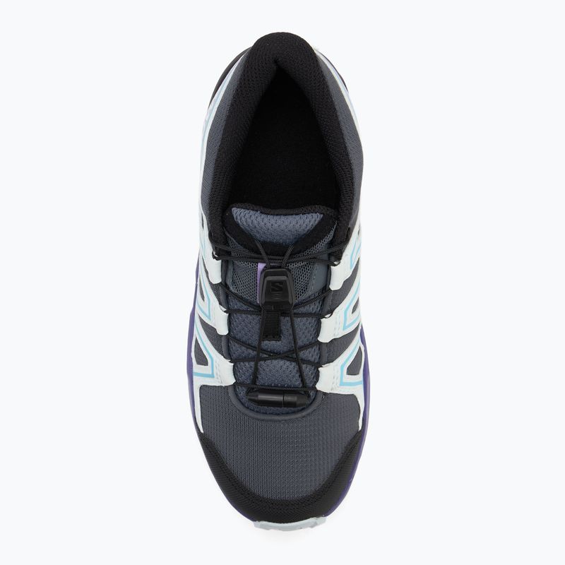 Buty trekkingowe dziecięce Salomon Speedcross turbulence/ballad blue/liberty 5