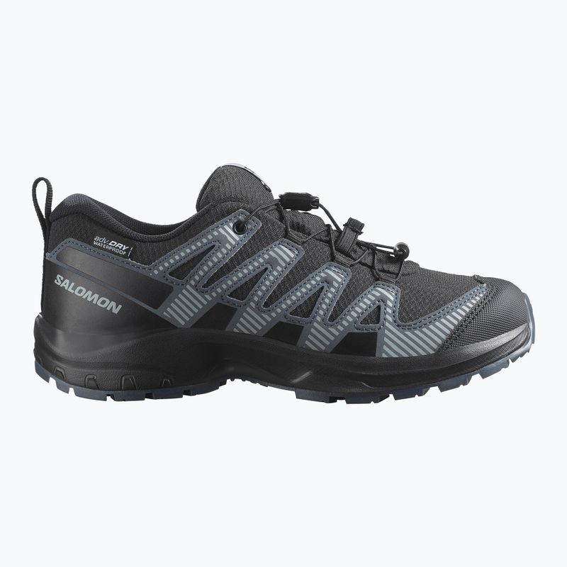 Buty trekkingowe dziecięce Salomon XA Pro 3D V8 Waterproof black/turbulence/quarry 8