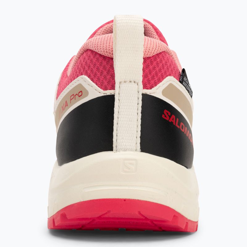 Buty turystyczne dziecięce Salomon XA PRO V8 WP rouger/vanila/flamino pink 6