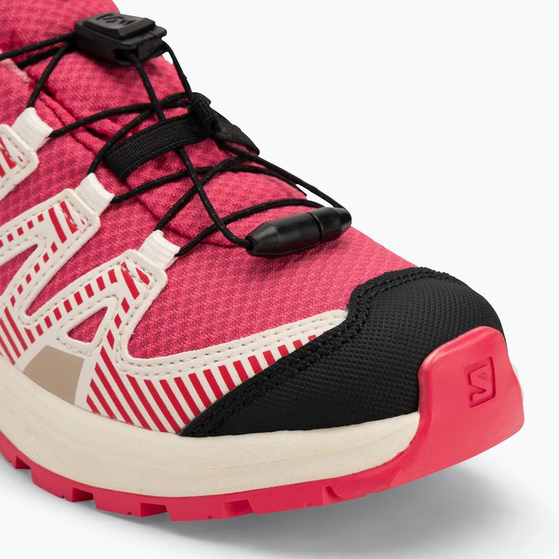 Buty turystyczne dziecięce Salomon XA PRO V8 WP rouger/vanila/flamino pink 7