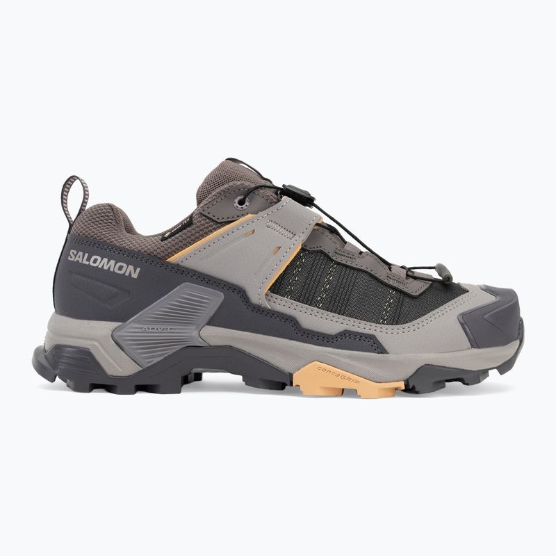 Buty trekkingowe damskie Salomon X ULTRA 5 GTX plum kitten/nine iron/soft clay 2