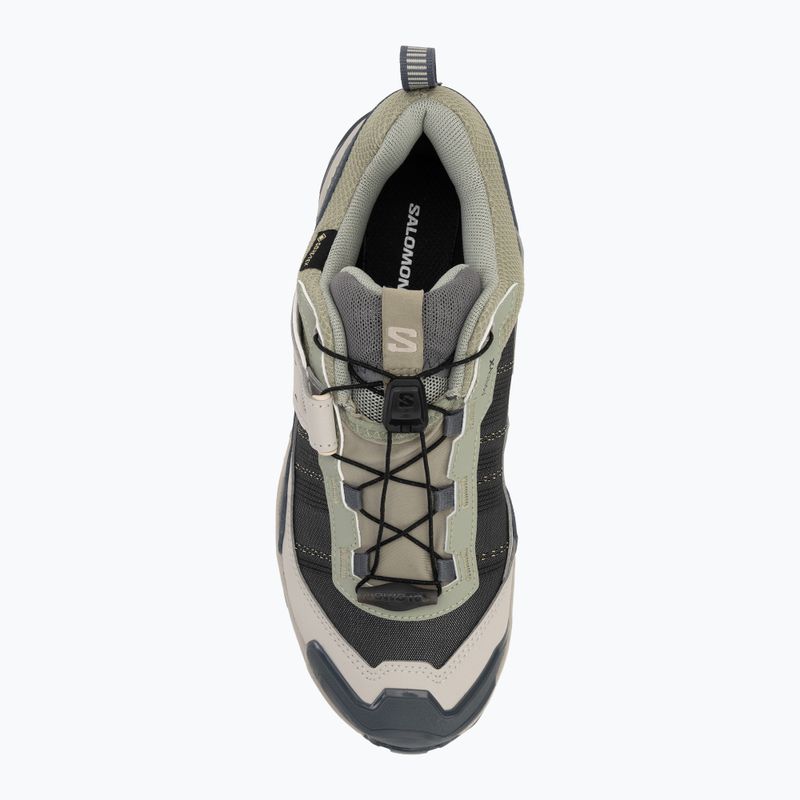 Buty trekkingowe damskie Salomon X ULTRA 5 GTX seagrass/turbul ence/tender peach 5
