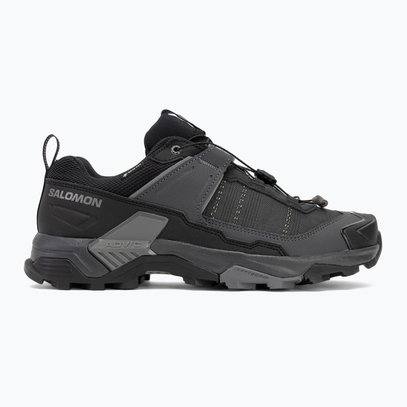 Buty trekkingowe męskie Salomon X Ultra 5 Wide GTX black 2